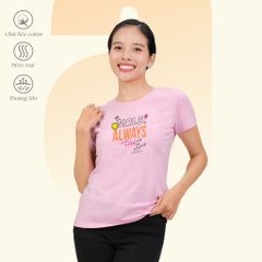 Áo thun nữ tay ngắn Form Suông chất cotton siêu mát 020p 0310