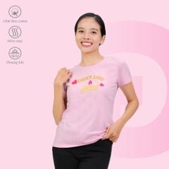 Áo thun nữ tay ngắn Form Suông chất cotton siêu mát 020p 0311