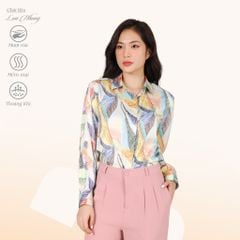 Áo Sơ Mi Tay Dài Thời Trang Chất Lụa Nhung 260p 0343