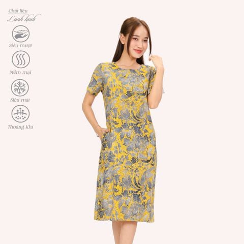 Áo ngủ, Váy ngủ lanh lạnh 252p 8023