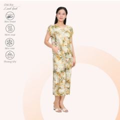 Set đồ bộ nữ kiểu quần lửng tay ngắn  254p 7031