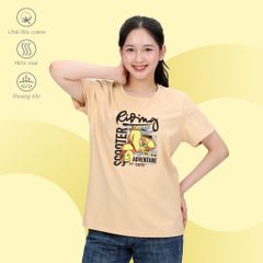 Áo thun nữ tay ngắn Form Rộng chất cotton siêu mát 020p 0285