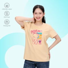Áo thun nữ tay ngắn Form Rộng chất cotton siêu mát 020p 0289