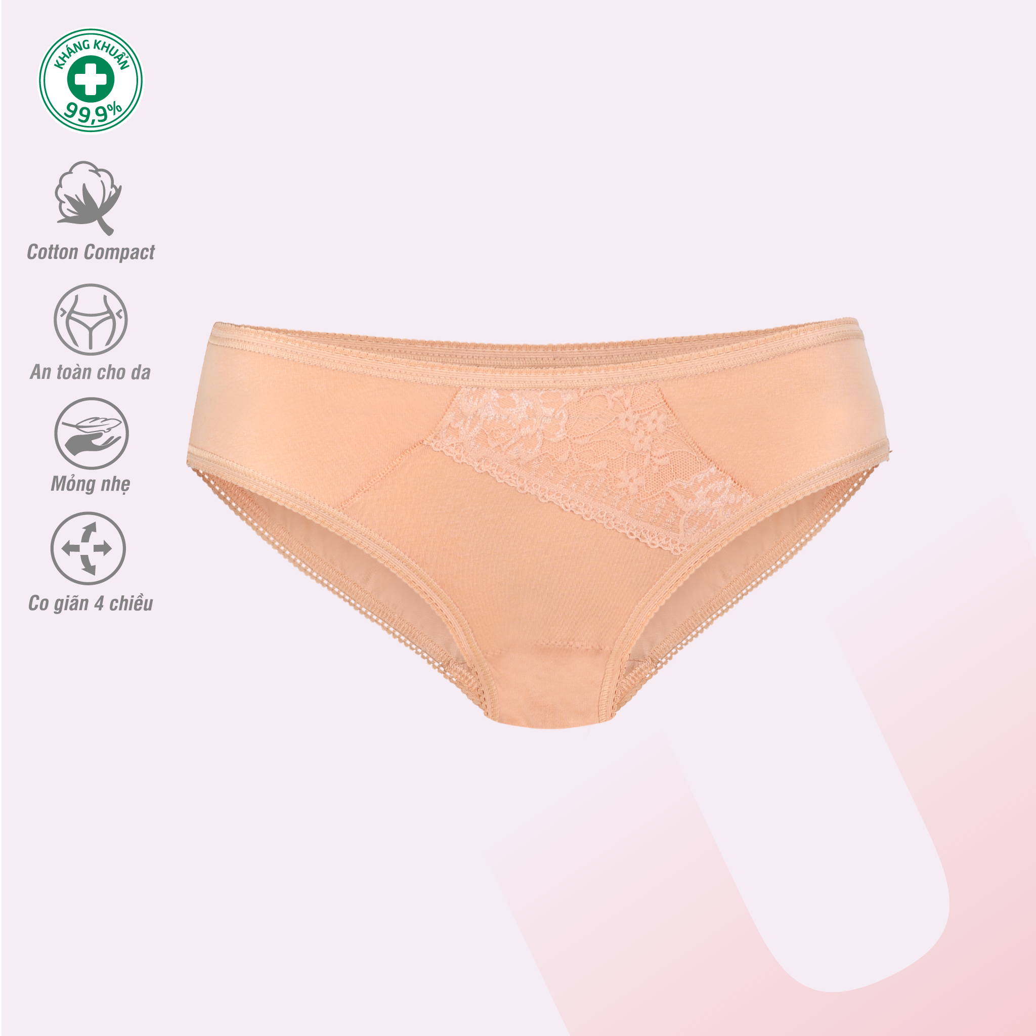 Combo 02-06-10 quần lót nữ chất cotton siêu mát 027p 7248