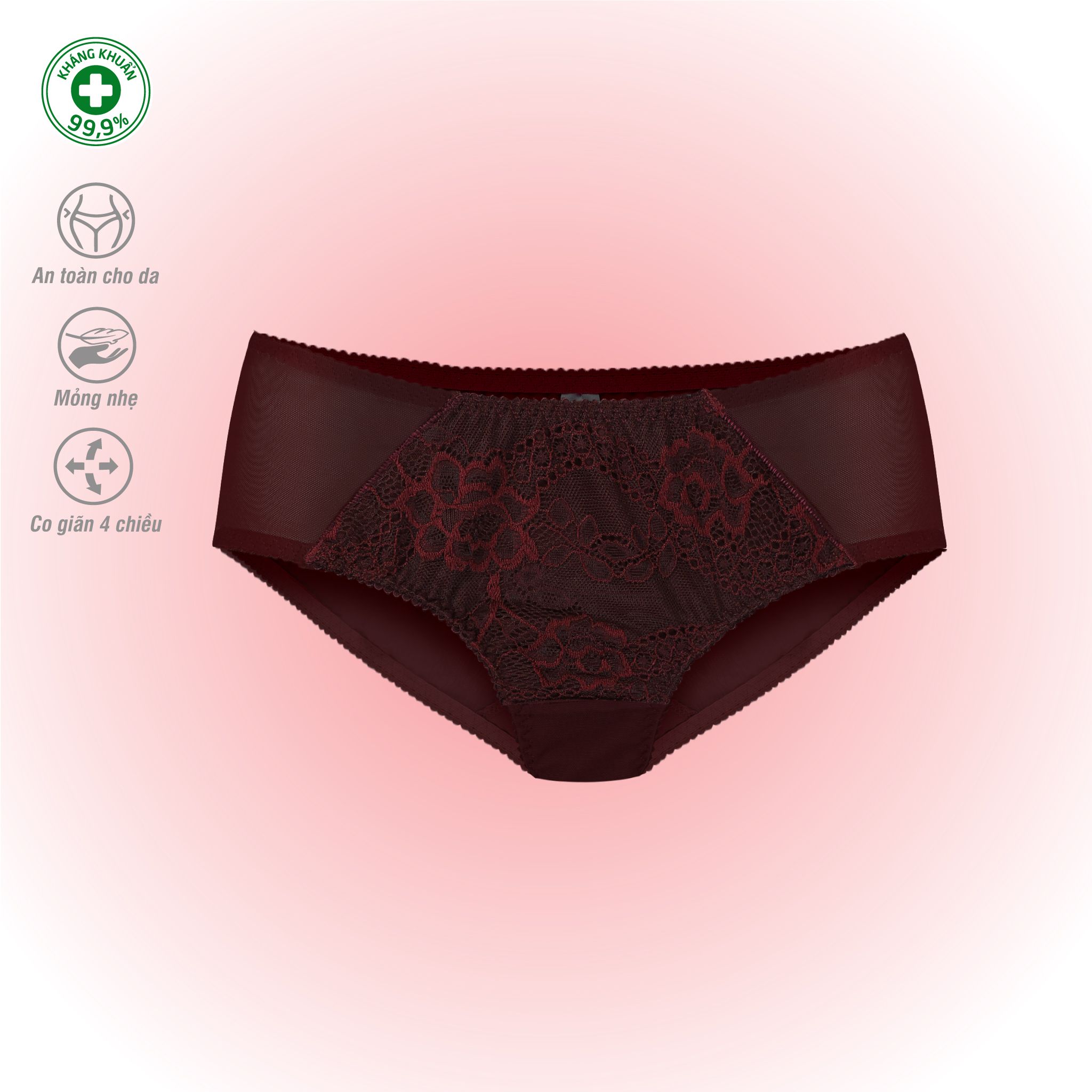 BST Combo 02-06-10 Quần lót nữ chất Voal Lưới siêu thoáng 077p 7263 / 7265 / 7267