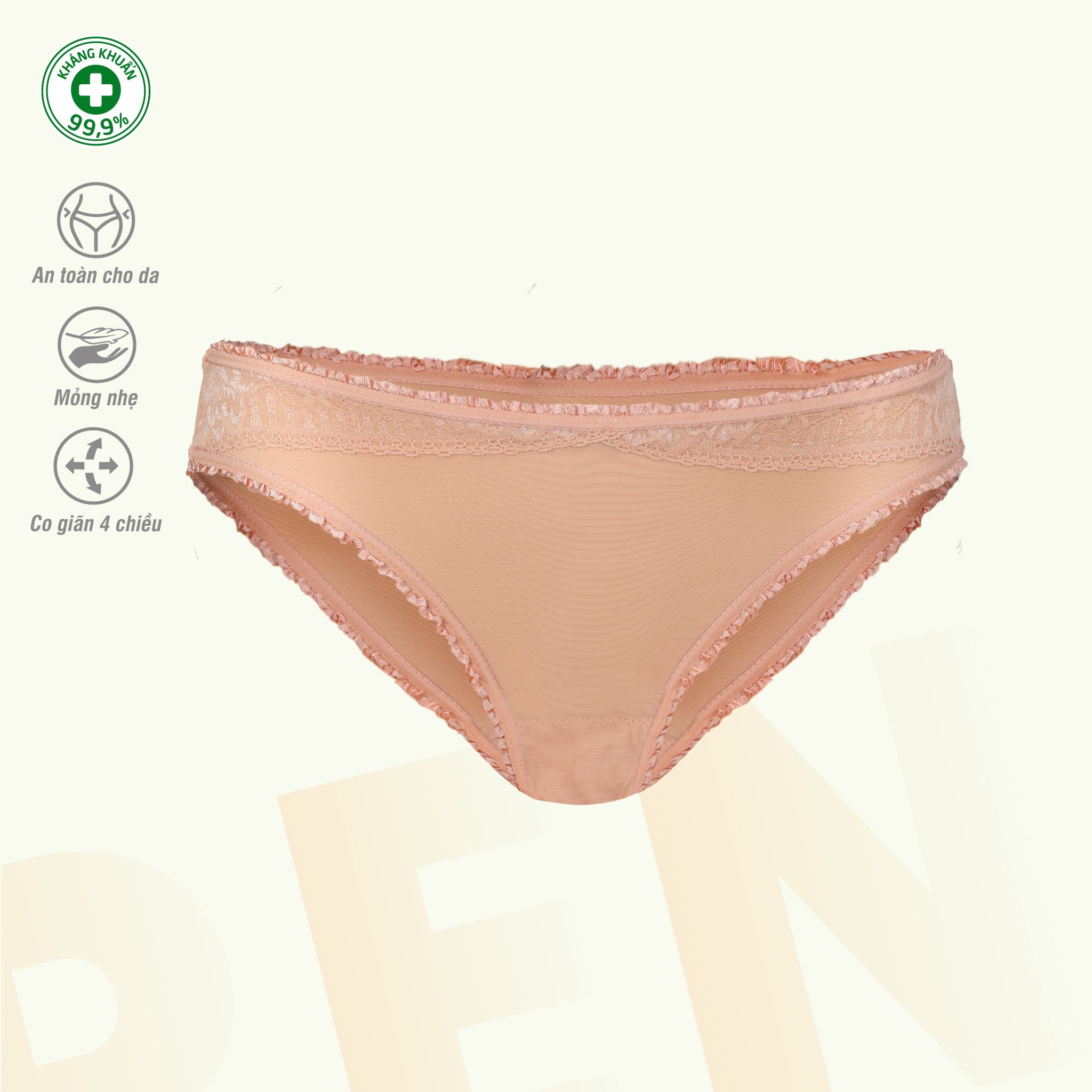 BST Combo 02-06-10 Quần lót nữ chất Voal Lưới siêu thoáng 077p 7263 / 7265 / 7267