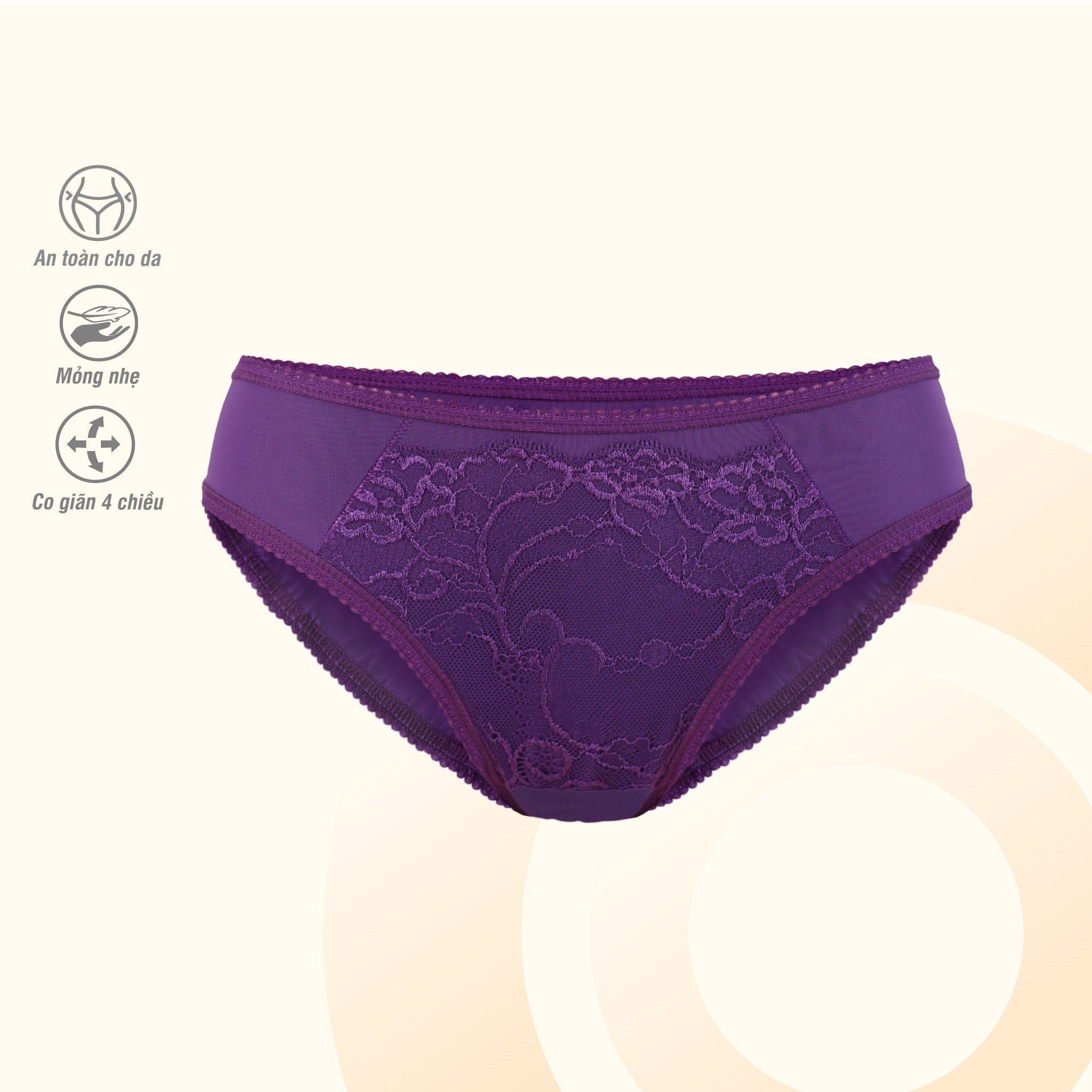 Combo 02-06-10 quần lót nữ chất thun lạnh siêu bền 017p 7379