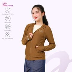 Áo khoác nữ chống nắng, chống UV chất poly cát mỏng nhẹ  311p 1324