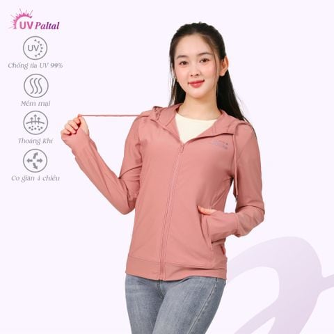 Áo khoác nữ chống nắng, chống UV chất poly cát mỏng nhẹ  311p 1324