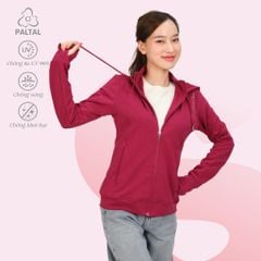 Áo khoác nữ chống nắng, chống UV chất vảy cá cotton cvc mát 401p 1286
