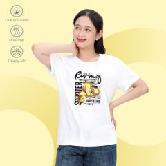 Áo Thun Tay Ngắn Form Rộng  Chất Cotton 020p 0285