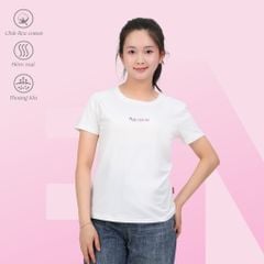 Áo thun nữ tay ngắn chất cotton siêu mát Form Suông 020p 0319