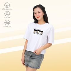 Áo thun nữ phom vuông chất cotton siêu mát 190p 0294