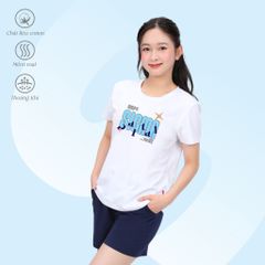 Set đồ bộ nữ kiểu quần đùi tay ngắn chất cotton siêu mát 195p 5169