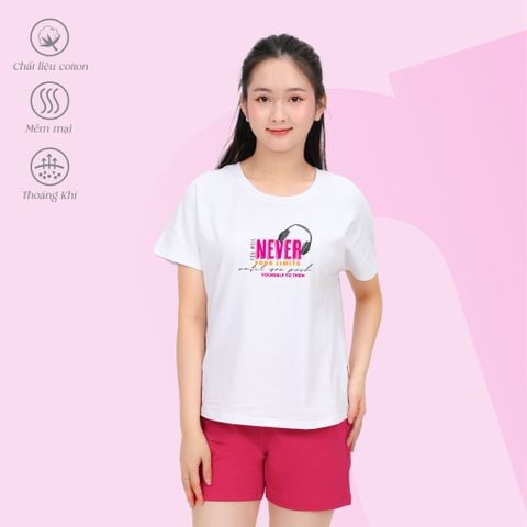 Set đồ bộ nữ kiểu quần đùi tay ngắn chất cotton siêu mát 195p 5174