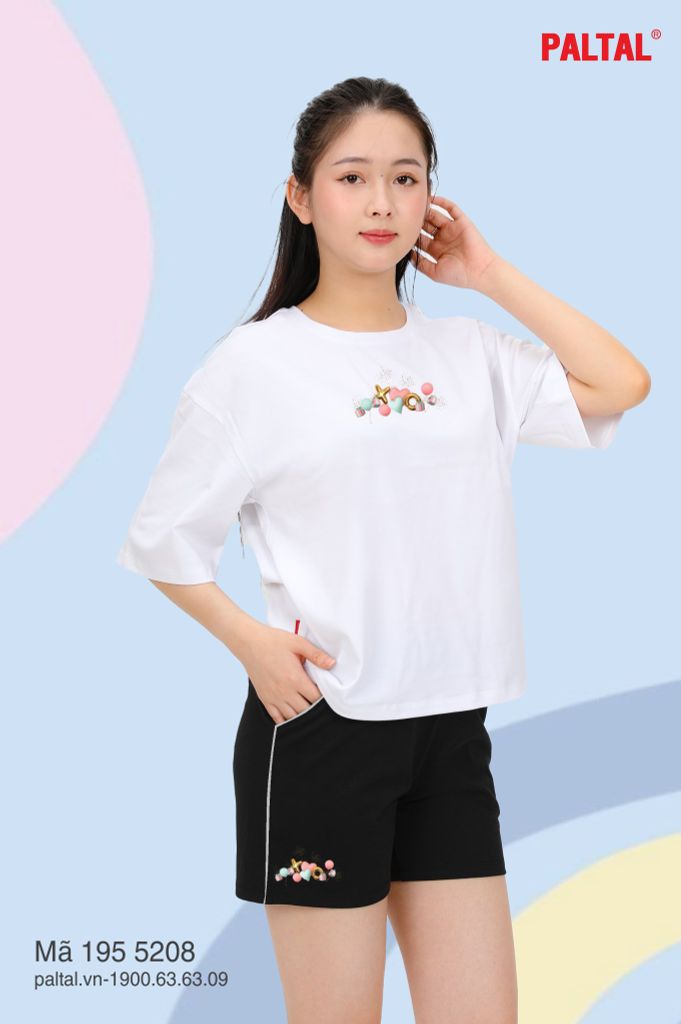 Bộ đùi tay ngắn cao cấp cotton 195p 5208