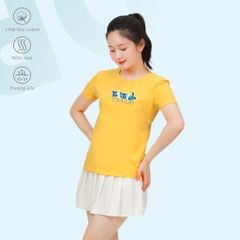 Áo thun nữ tay ngắn chất cotton siêu mát Form Suông 020p 0350