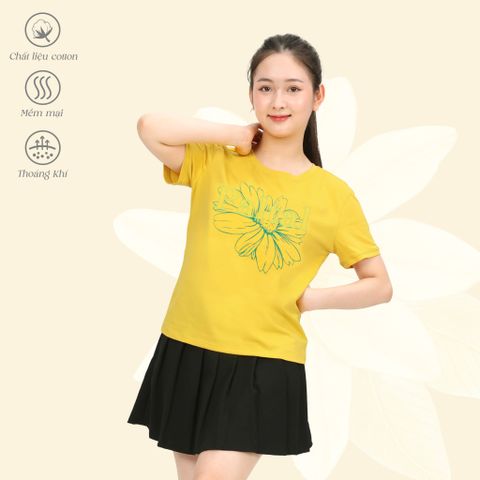 Áo thun nữ tay ngắn chất cotton siêu mát 020p 1914