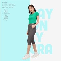 Quần Lửng Form Ôm chất rib Gân 558p 8068