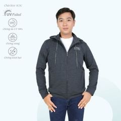 Áo khoác nam chống nắng, chống UV có nón VC cotton TC mát 431p 1145