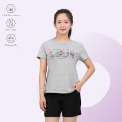 Set đồ bộ nữ kiểu quần đùi tay ngắn chất cotton siêu mát 195p 5215