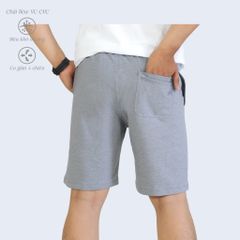 Quần Đùi Nam chất vảy cá cotton cvc mát 408p 8085
