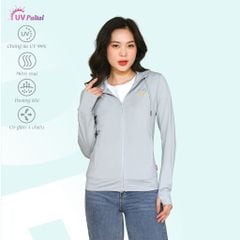 Áo khoác nữ chống nắng, chống UV chất poly thái 311p 1276
