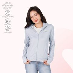 Áo khoác nữ chống nắng, chống UV chất poly mắc lưới siêu thoáng khí 311p 1317