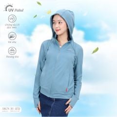 BST Áo khoác nữ chống nắng, chống UV chất poly chữ I mỏng nhẹ 311p 1251 / 1252