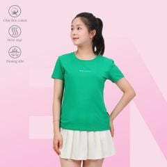 Áo thun nữ tay ngắn chất cotton siêu mát Form Suông 020p 0319