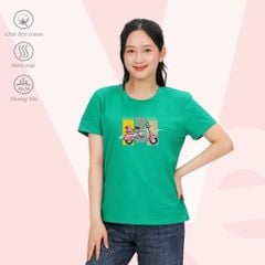 Áo thun nữ form suông chất cotton siêu mát 020p 0871