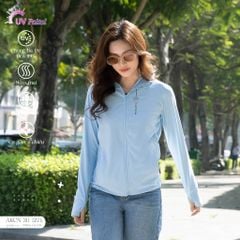 BST Áo khoác nữ chống nắng, chống UV chất poly cát mỏng nhẹ  311p 1247 / 1250 / 1274 / 1296