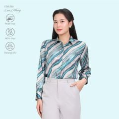 Áo Sơ Mi Tay Dài Thời Trang Chất Lụa Nhung 260p 0333