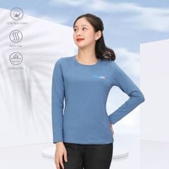 Áo Thun Tay Dài Cổ Tròn Cotton 020p 0270