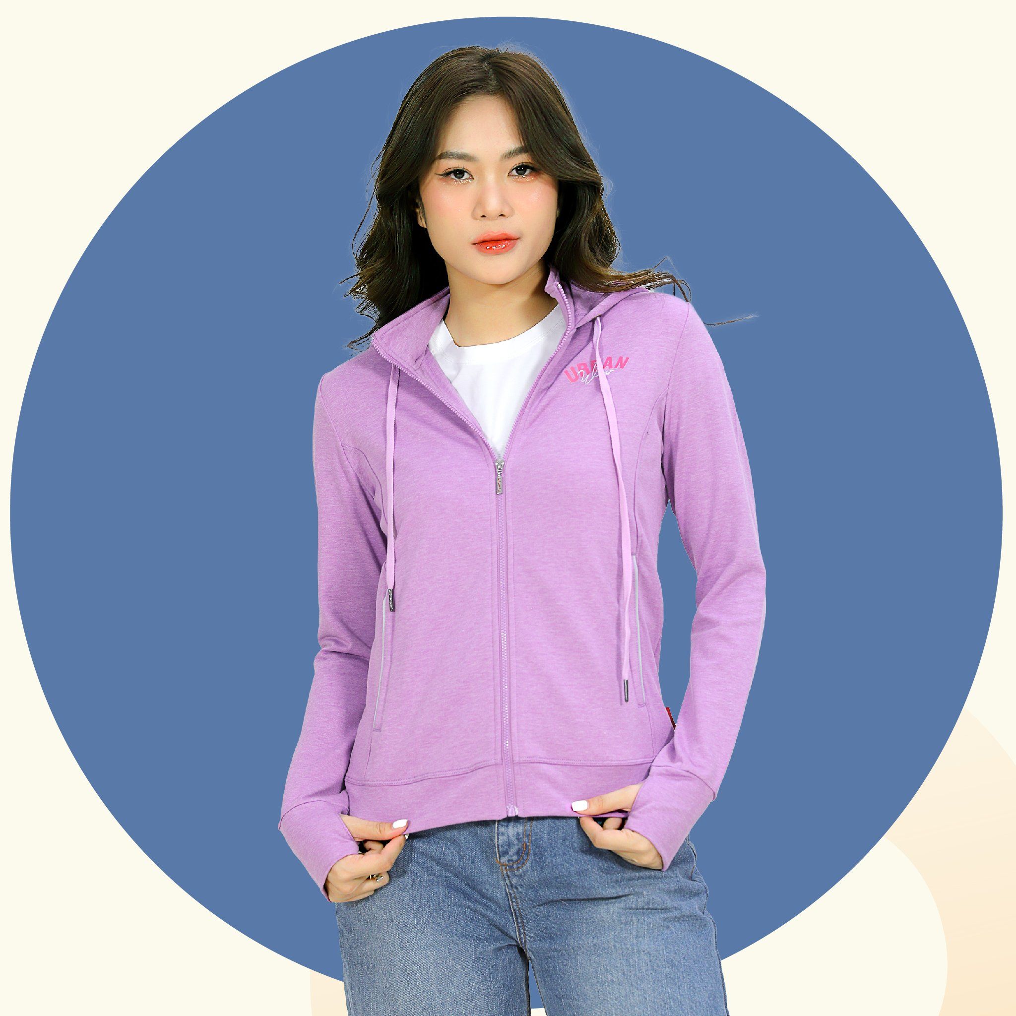 Áo khoác nữ chống nắng, chống UV chất vảy cá cotton siêu mát 431p 1327