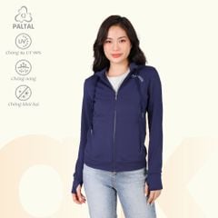 Áo khoác nữ chống nắng, chống UV chất vảy cá cotton cvc mát 401p 1114