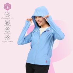 ..Áo khoác nữ chống nắng, chống UV chất nhung lạnh 151p 1302