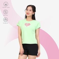 Set đồ bộ nữ kiểu quần đùi tay liền chất cotton siêu mát 025p 5205
