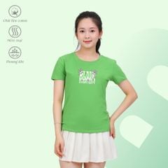 Áo Thun Tay Ngắn Cổ Tròn Form Suông Cotton 020p 0316