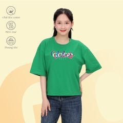 Áo thun nữ tay ngắn chất cotton siêu mát Form Vuông 190p 0328