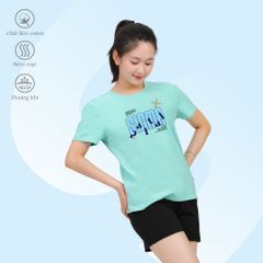 Set đồ bộ nữ kiểu quần đùi tay ngắn chất cotton siêu mát 195p 5169