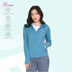 Áo khoác nữ chống nắng, chống UV chất poly thái 311p 1276