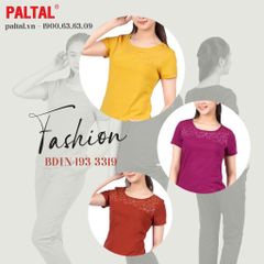 Set đồ bộ nữ kiểu quần dài tay ngắn cotton cvc mát 193p 3319