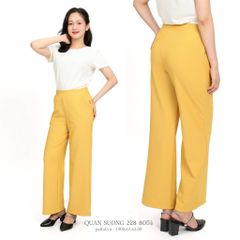 Quần dài nữ chất rib gân 558p 8054