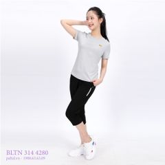 Set đồ bộ nữ kiểu quần lửng tay ngắn chất poly cát 314p 4280