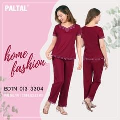 Set đồ bộ nữ kiểu siêu bền kiểu quần dài tay ngắn chất thun lạnh 013p 3304