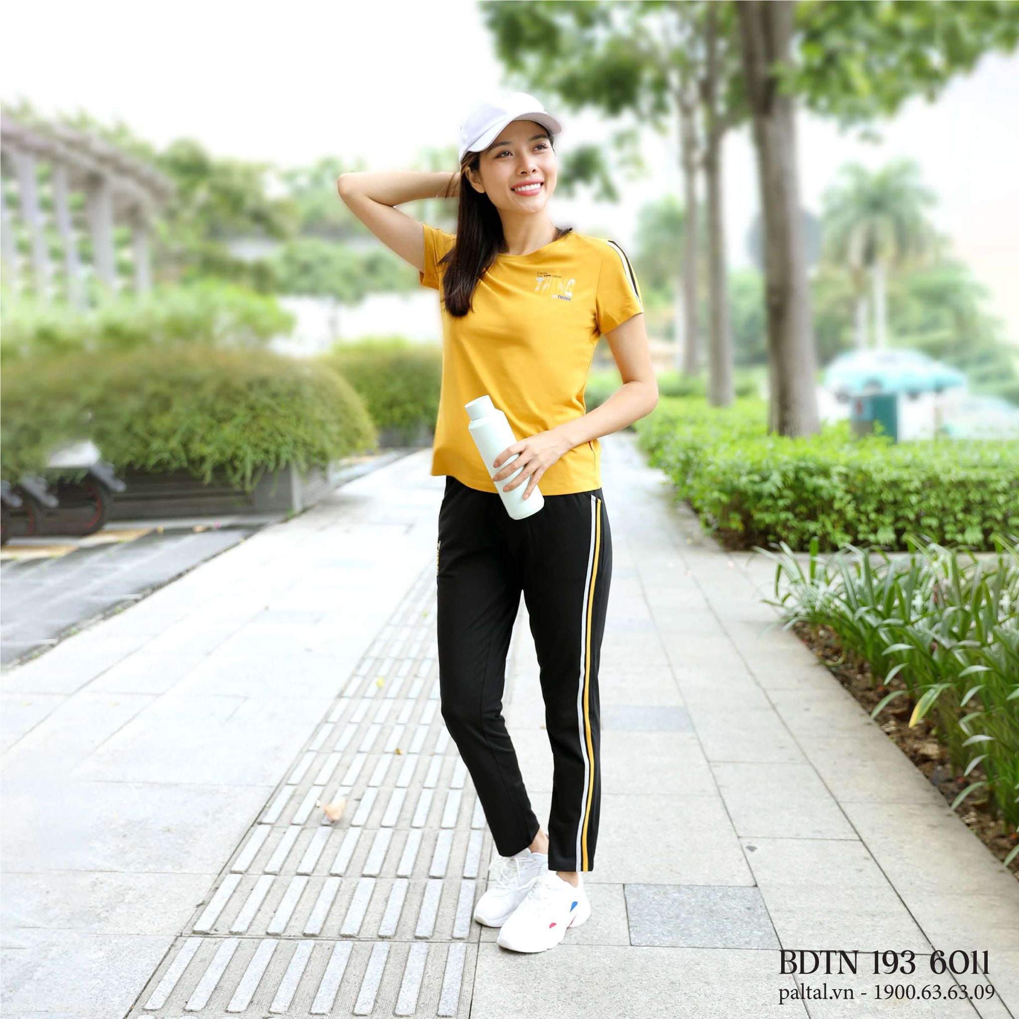 Set đồ bộ nữ kiểu quần dài tay ngắn 193p 6011