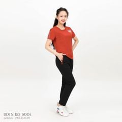 Set đồ bộ nữ kiểu quần dài tay ngắn chất nhung lạnh 153p 6004