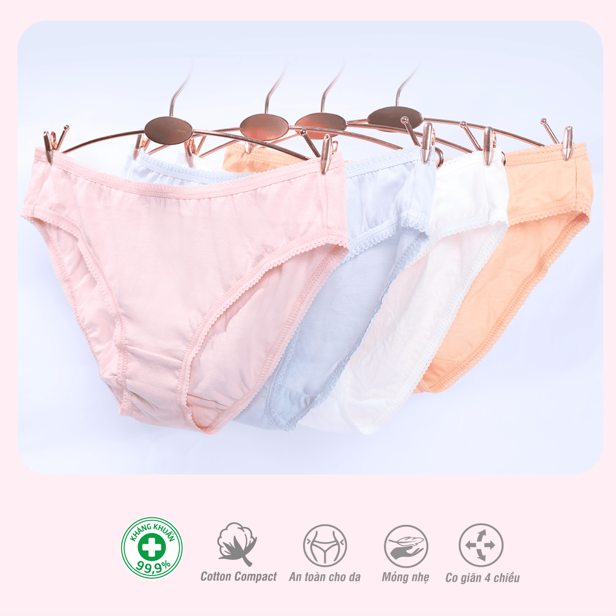 BST Combo 10 Quần lót nữ - BEST SELLER 7245 / 7271 / 7298 / 7263