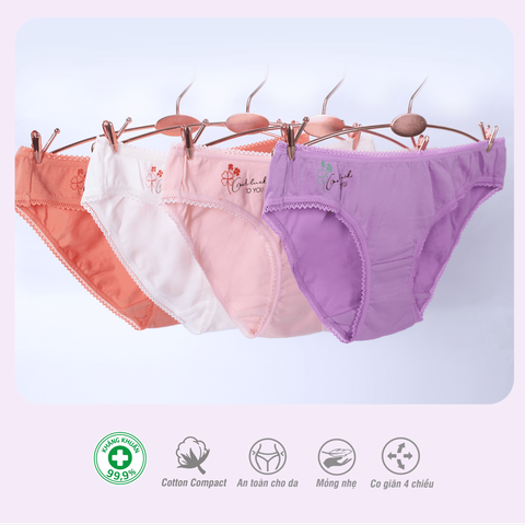 Combo 02-06-10 quần lót nữ chất cotton siêu mát 027p 7249